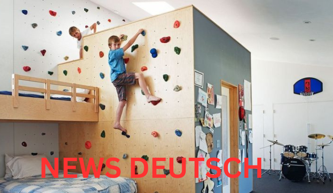 Abenteuer im eigenen Zuhause Die perfekte Kletterwand fürs Kinderzimmer
