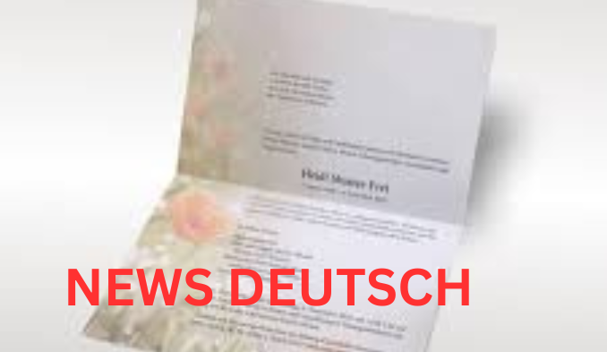 Trauerkarte Text Vorlage – Einfühlsame Worte für einen würdevollen Abschied